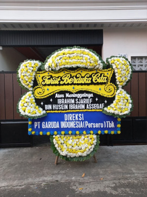 Papan Bunga Duka di Ngropoh