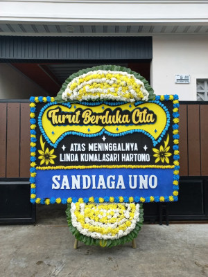 Papan Bunga Duka di Ngropoh